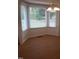 Dining area with bay window and hardwood floors at 8108 N Creek Run, Raleigh, NC 27613