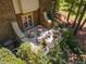 Spacious back patio with comfortable seating and views at 50211 Manly, Chapel Hill, NC 27517