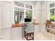 Built-in office with wood desk and ample storage at 50211 Manly, Chapel Hill, NC 27517