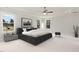 Spacious bedroom with large bed and access to backyard at 600 Darian Woods Drive,, Holly Springs, NC 27540