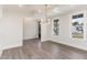 Formal dining room with hardwood floors and chandelier at 600 Darian Woods Drive,, Holly Springs, NC 27540
