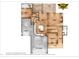 One-story home floor plan showcasing kitchen, Gathering room, and bedrooms at 600 Darian Woods Drive,, Holly Springs, NC 27540