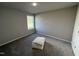 Simple bedroom with carpet and window at 98 Lotus Ave, Smithfield, NC 27577