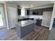 Kitchen island with granite countertop at 98 Lotus Ave, Smithfield, NC 27577