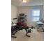 Home gym with weight bench, and other exercise equipment at 1565 Sage Treee Dr Dr, Zebulon, NC 27597