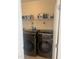 Convenient laundry room with washer and dryer included at 1565 Sage Treee Dr Dr, Zebulon, NC 27597