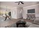 Open concept dining area with wooden table and chairs at 1849 N Main St, Roxboro, NC 27573
