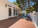 Spacious deck with seating area, perfect for outdoor relaxation at 209 E Whitaker Mill Rd, Raleigh, NC 27608