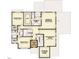 Upper floor has an owner's suite, three additional bedrooms, and a recreation room at 212 Meadow Walk Dr, Fuquay Varina, NC 27526