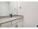 Modern bathroom with granite countertop and updated fixtures at 46 Otter Hole Dr, Princeton, NC 27569