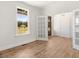 Bright office with hardwood floors and French doors at 46 Otter Hole Dr, Princeton, NC 27569