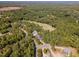 Aerial view of neighborhood with golf course nearby at 9 Mist Wood Court, Pittsboro, NC 27312