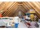 Unfinished attic space with ample storage at 9 Mist Wood Court, Pittsboro, NC 27312