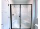 Modern shower with frameless glass enclosure at 114 Shoshone Dr, Louisburg, NC 27549