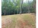 Wooded lot with open grassy area at 114 Shoshone Dr, Louisburg, NC 27549