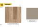 Flooring samples of LVP and carpet in neutral tones at 19 Longdale Dr, Graham, NC 27253