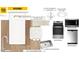 Modern kitchen, featuring stainless steel appliances at 19 Longdale Dr, Graham, NC 27253