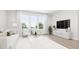 Relaxing living room with large TV and ample seating at 4038 Elk Creek Ln # 60, Raleigh, NC 27612