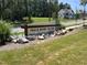 Peace River Village community entrance sign at 4929 Trout Crest Court, Raleigh, NC 27604