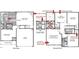 Two-story house floor plan with four bedrooms and two-car garage at 700 Quail Ct, Creedmoor, NC 27522