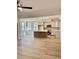 Modern kitchen with island and breakfast bar area at 15 Bella Ln, Zebulon, NC 27597