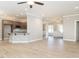 Open concept living room with kitchen and dining area views at 2074 Burch Bridge Rd, Burlington, NC 27217