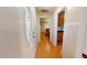 Bright hallway with tile flooring and access to kitchen and other rooms at 5141 Nc 56, Franklinton, NC 27525