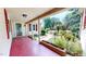 Covered front porch with access to the front door at 5141 Nc 56, Franklinton, NC 27525