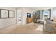 Bonus room with sectional sofa and built-in shelving at 6421 Alfalfa Ln, Wake Forest, NC 27587