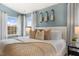 Spacious bedroom with large windows and neutral decor at 6421 Alfalfa Ln, Wake Forest, NC 27587