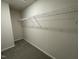 Walk-in closet with wire shelving for convenient storage at 80 Lotus Ave, Smithfield, NC 27577