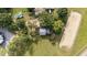 Property view showing home, outbuildings and riding arena at 8428 Nc 39 Highway, Middlesex, NC 27557