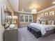 Bright and airy main bedroom with plush carpeting at 464 Cresting Wave Dr # 380, Wake Forest, NC 27587