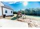 Large backyard with playset and plenty of green space at 997 Jackson Rd, Fuquay Varina, NC 27526
