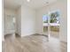 Bright dining area with access to backyard deck at 122 Whimbrel Ct, Lillington, NC 27546