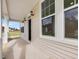 Front porch view with neighborhood in background at 122 Whimbrel Ct, Lillington, NC 27546