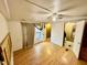 Simple bedroom with laminate flooring and neutral walls at 255 Roberts Ave, Henderson, NC 27537