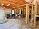 Unfinished kitchen area in a house under construction at 255 Roberts Ave, Henderson, NC 27537