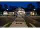 Attractive community clubhouse at night at 517 Still Willow Ln, Wendell, NC 27591