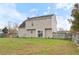 House exterior showcasing a two-story home with fenced backyard at 3008 Twinfield Ct, Raleigh, NC 27610