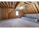 Unfinished attic space ready for customization at 1610 Carson St, Raleigh, NC 27608