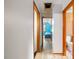 Hallway with light walls and wood floors at 229 Turnipseed Rd, Wendell, NC 27591