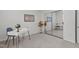 Bright home office features a desk, chair, and mirrored closet at 215 Eyam Hall Ln, Apex, NC 27502
