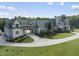 Luxury home with circular driveway and attached garage at 12660 Boyce Milll Road, Raleigh, NC 27613
