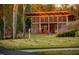 Outdoor community space with a covered arbor at 201 Big Bradley Dr, Wendell, NC 27591