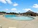 Resort-style pool with a separate kiddie pool at 201 Big Bradley Dr, Wendell, NC 27591