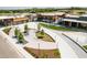 Aerial view of the community's shopping center at 201 Big Bradley Dr, Wendell, NC 27591