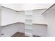 Large walk-in closet with ample shelving and hanging space at 173 Ascot, Rocky Mount, NC 27804