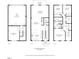 Floor plan showcasing the layout of a three-story home with room dimensions at 705 Traditions Grande Blvd, Wake Forest, NC 27587