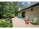 Relaxing patio area with comfortable seating at 1201 Bancroft St, Raleigh, NC 27612
